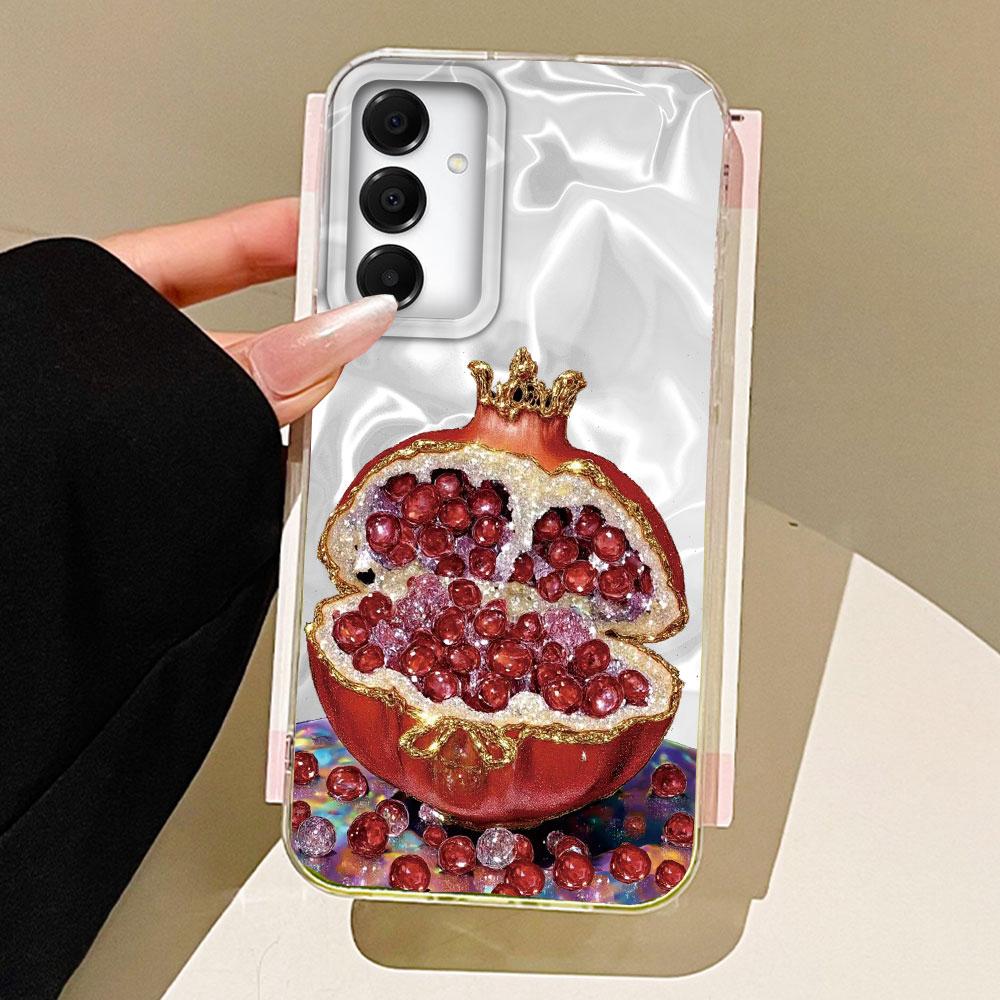 Белый пион лотос принт женский чехол для телефона для Samsung Galaxy A55 A56 A36 A26 A16 A53 A06 A14 A24 A34 A54 A15 A25 A35 обложка