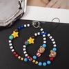 Handmade Beaded Bear Phone Lanyard – Short, Anti-Fall Wrist Strap, Sweet & Cool Design