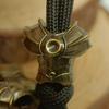 Бронзовые бусины для ножа Armor DIY Плетеные браслеты Подвески для шнурка Аксессуары Подвески для уличного инструмента