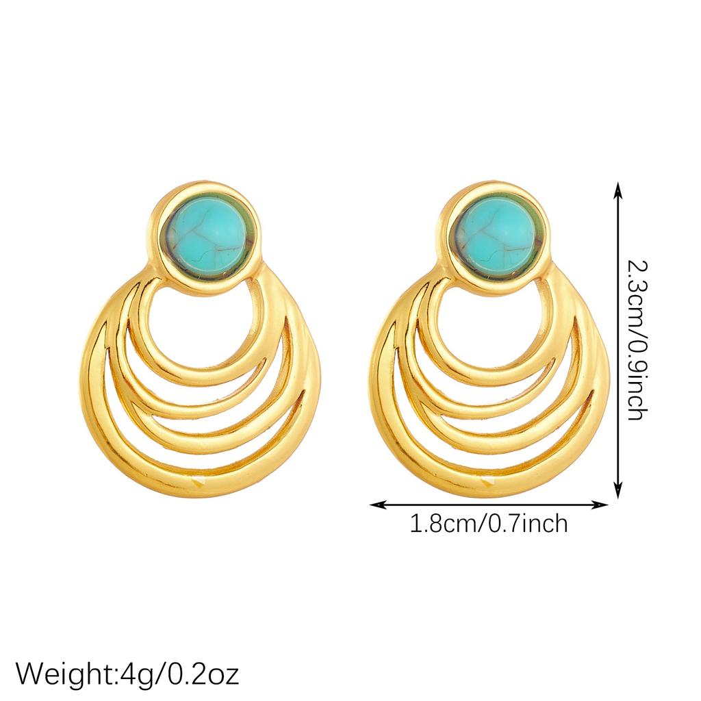 DIEYURO 316L Stainless Steel Red Glitter Irregular Heart Pendant Earrings For Women Fashion Waterproof Jewelry Earrings Gift