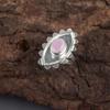 Rose Chalcedony Gemstone 925 Sterling Silver Jewelry Handmade Designer Ring RR-6-16
