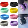 12Pcs Silicone Luggage Wheels Covers Noise-Reducing Luggage Caster Cases Wear-Resistant Luggage Spinner Wheel Protective Covers