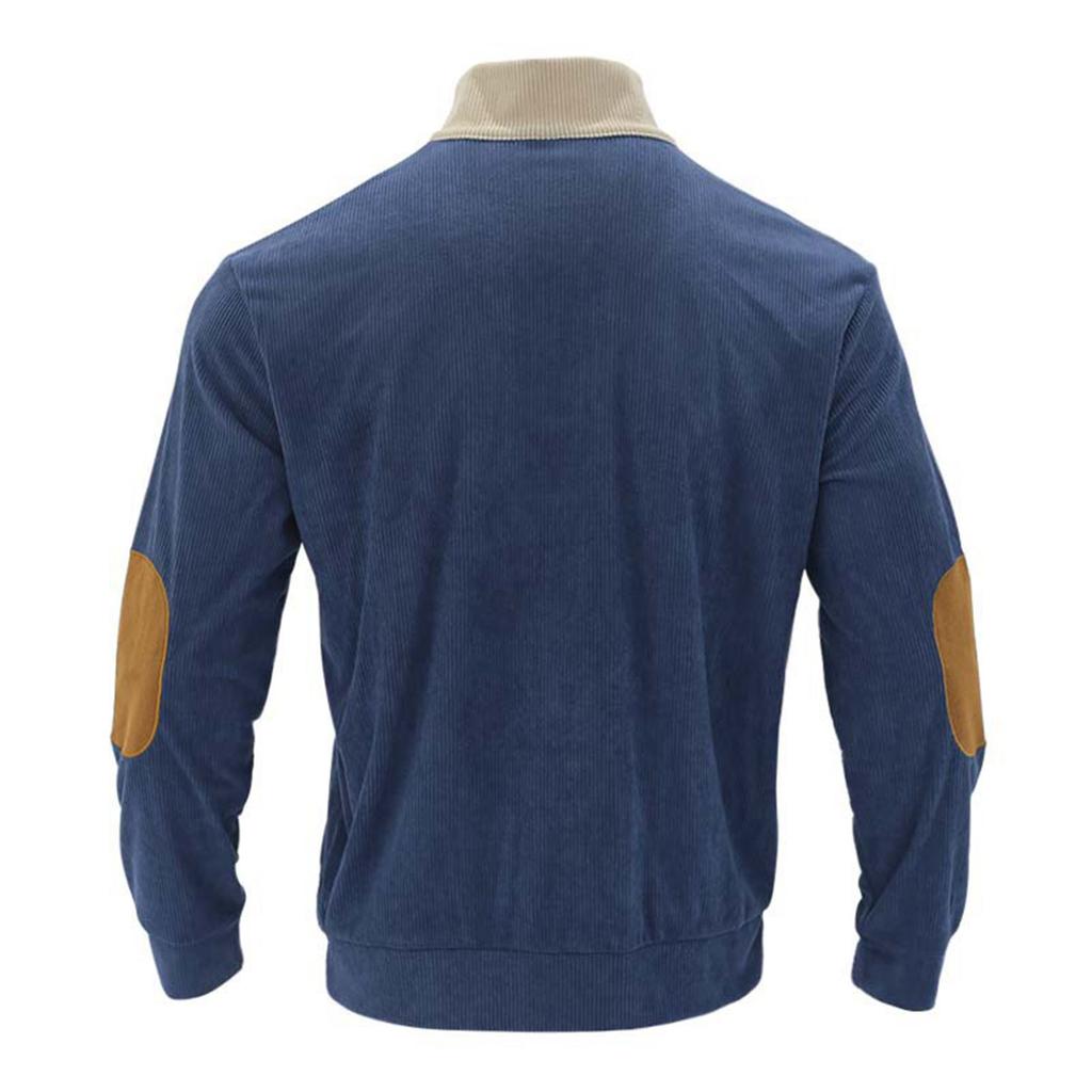Men's Standing Collar Sweatshirt Is Outdoor Casual Sweaters Tops