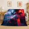 Персонаж фильма ужасов Чаки S-Крик Мультяшное Фланелевое Одеяло Мягкое Теплое Плед для Спальни Гостиной Кровати Путешествий Подарок