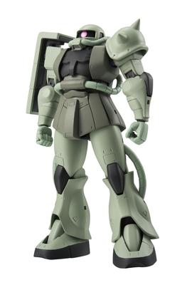 TAMASHII NATIONS ROBOT SPIRITS Мобильный доспех Гандам Зак Приблизительно 125 мм АБС ПВХ Окрашенная Подвижная Фигурка [SIDE MS] MS-06 Серийная версия