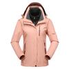 Outdoor Autumn and Winter Feather Rong Liner Jacket Women's Three-in-one Detachable Waterproof Coat Warm Ski Suit