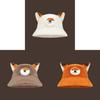 Fox Cosplay Plush Fisherman Hat With Thermal Function For Seasonal Wear