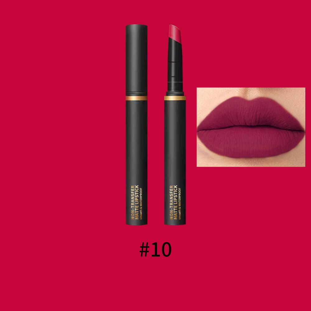 Misiou Beauty Velvet Matte Thin Tube Glaze для губ, бархатная матовая помада, легко окрашивается, не легко окрашивается, не легко выцветает