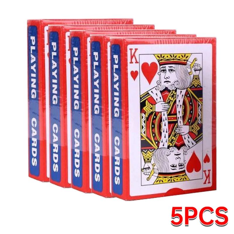 54 PCS/set of Red Playing Cards, 57X87mm Standard Game Card Set, Adult Magic Soha Entertainment Board Game