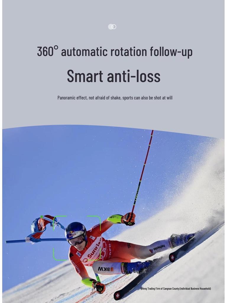 360° Auto-Rotating Selfie Stick & Face Tracking Gimbal for Live Streaming