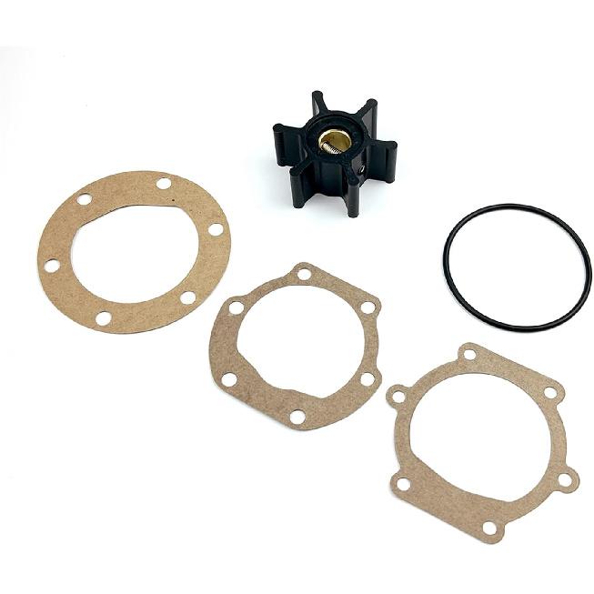 Water Pump Impeller Repair Kit Replacement for Jabsco 653-0001-P Johnson 09-810B-1 Volvo Penta 876097 Yanmar F4B 128990-42200
