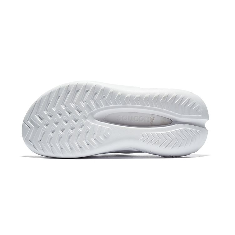 SAUCONY Cradle 2 Повседневные Универсальные EVA Полые Нескользящие Шлепанцы Унисекс Сандалии Белый Оранжевый Черный S28903-2