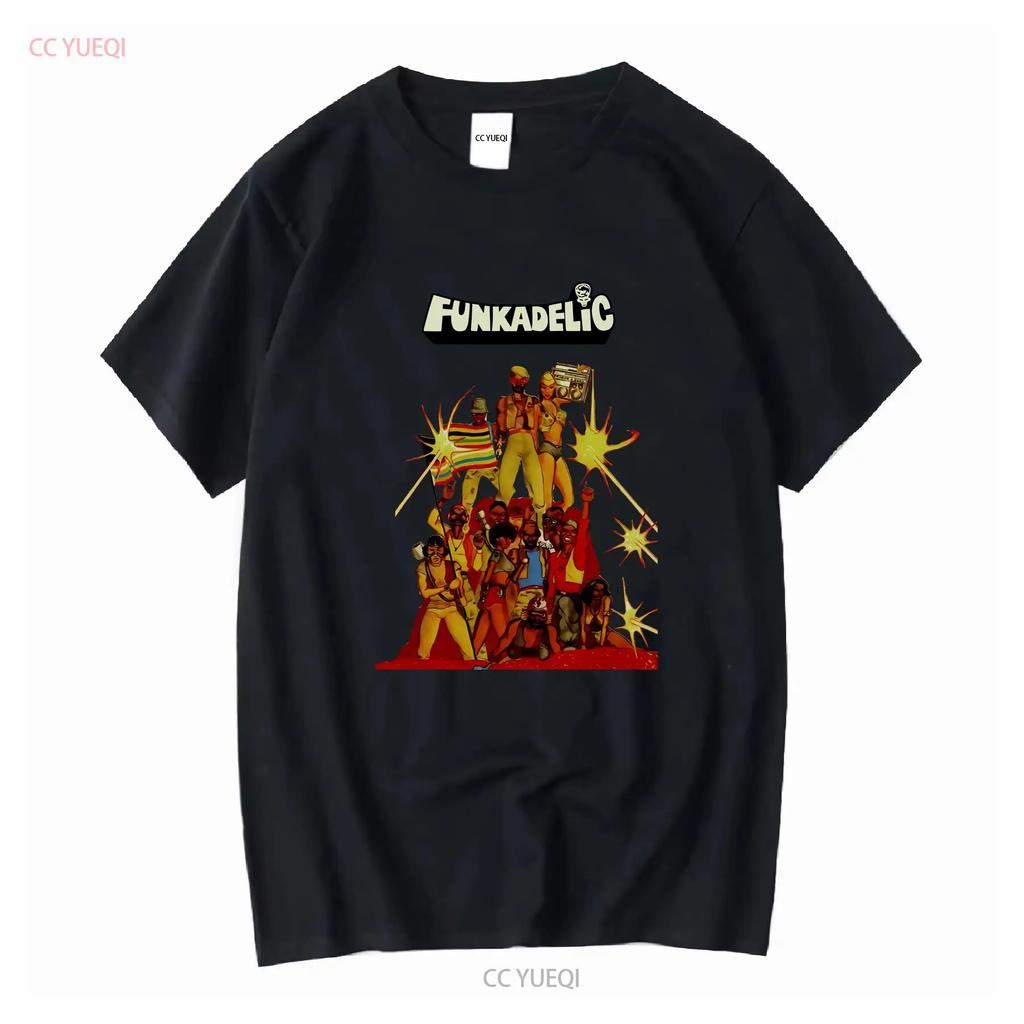 Funkadelic Джордж Клинтон Футболка Эдди Хейзел Основной Parliament pfunk Концерт Винтажный Постиранный Топ Для Повседневной Носки Мода