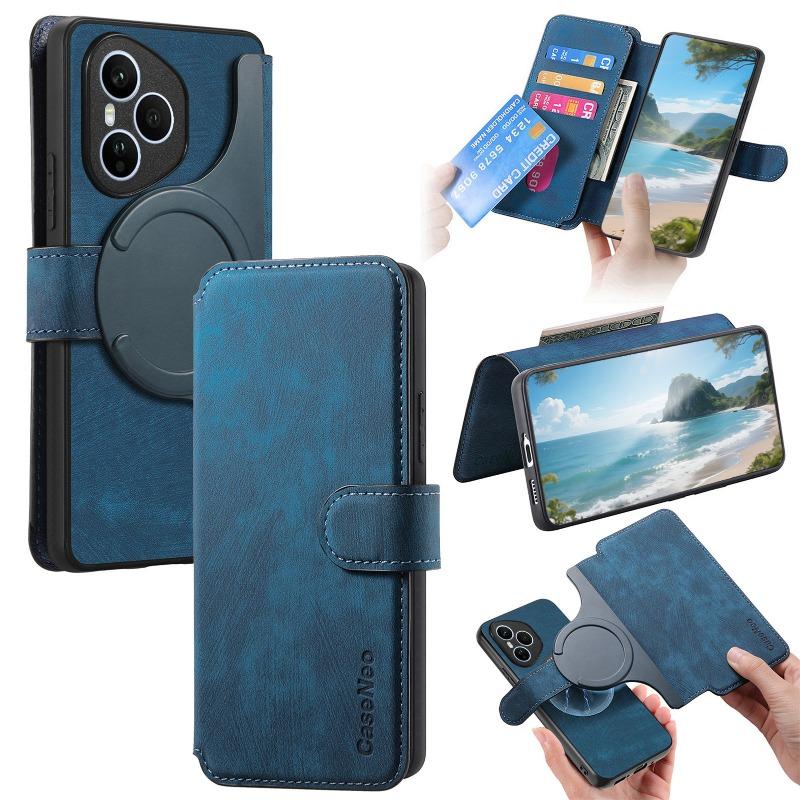 Многофункциональный откидной кожаный магнитный чехол-кошелек для Honor 400 Pro 400 Lite Magsafe Съемный чехол для телефона 2 в 1 для Honor 400Pro