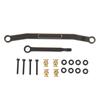 Brass Steering Rod RC Car Steering Linkage for Axial SCX24 124 Remote Control Car Black