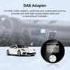 DAB+ Автомобильное цифровое радио FM-приемник 1,2-дюймовый экран DAB для европейского Android автомобильного аудио вещания сигнала