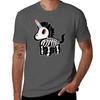 Unicorn Skeleton Tshirt Casual Street Style Short Sleeve Tee
