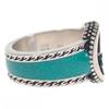 GUCCI  645572_J8410_8136 #9.5(JP Size) ring Turquoise Enamel Silver925 Women