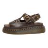 Dunnet Leather Элегантные Модные Сандалии на Одном Ремне Женские сандалии Коричневые 40526200