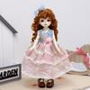 Fashion 1/6 BJD Doll Outfit Casual Set 30cm Doll Clothes Trendy Doll Dress Set  Girls Toy Gifts