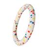 Solid Elastic Pet Chew Toy Colorful Pull Ring Dog Molar Ring  Pet Mood Calming
