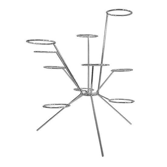 Взрывающаяся фруктовая ваза Искусство Плавающая подставка для фруктов Полная вентиляция на 360 градусов Сохраняет свежесть Металлическая скульптура для украшения кухонного стола