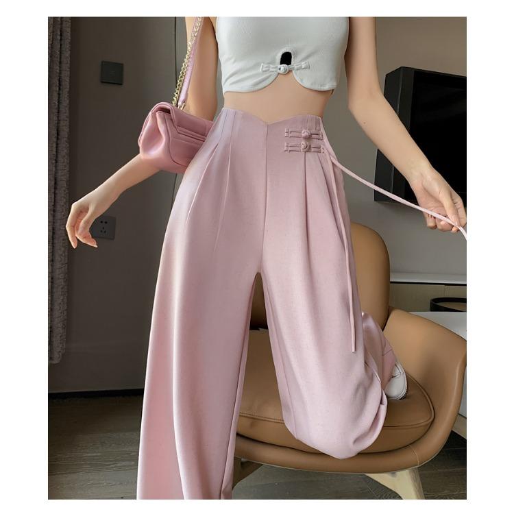 Стильные и удобные льняные широкие женские брюки с высокой талией, идеальные для лета