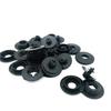New 10 Pcs Durable Plastic Car SUV Truck Black Carpet Mat Fastener Anti Skid Clips