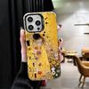 Поцелуй Густава Климта Ударопрочный чехол для телефона для iPhone 17 Air 16 16E 15 Pro Max 14 Plus 13 Mini 12 Задняя крышка Защита от падения Funda