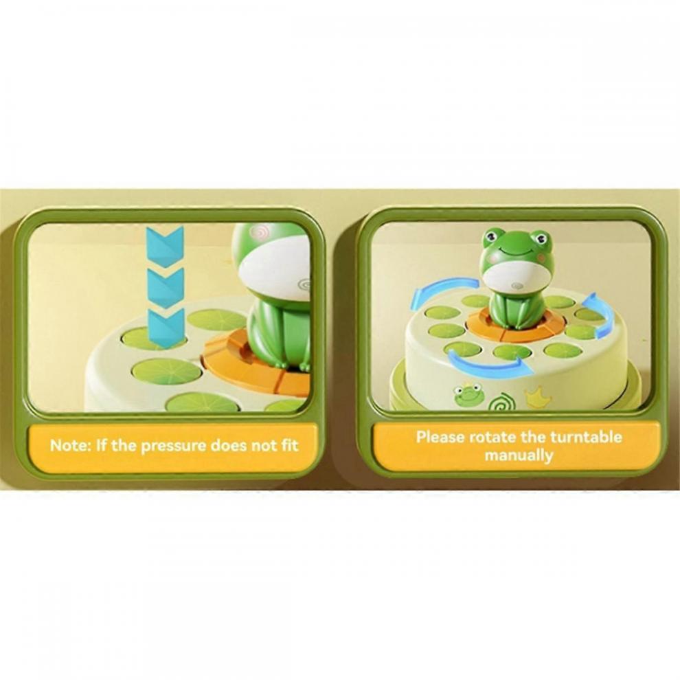 Kid Toy Launch Frog Cartoon Flying Frog Catching Development Sensory Interaction Puzzle Toy