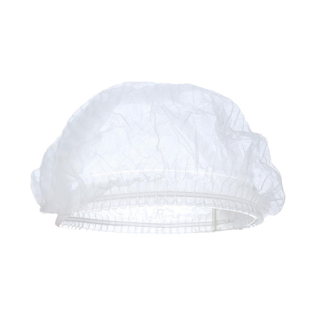 100pcs Disposable Caps Chef Hat For Restaurant Kitchen Hotel Home