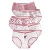 5Pcs Women‘s Panties Cotton Breathable Underwear Seamless Cute Bow Girls Briefs Female Lingerie