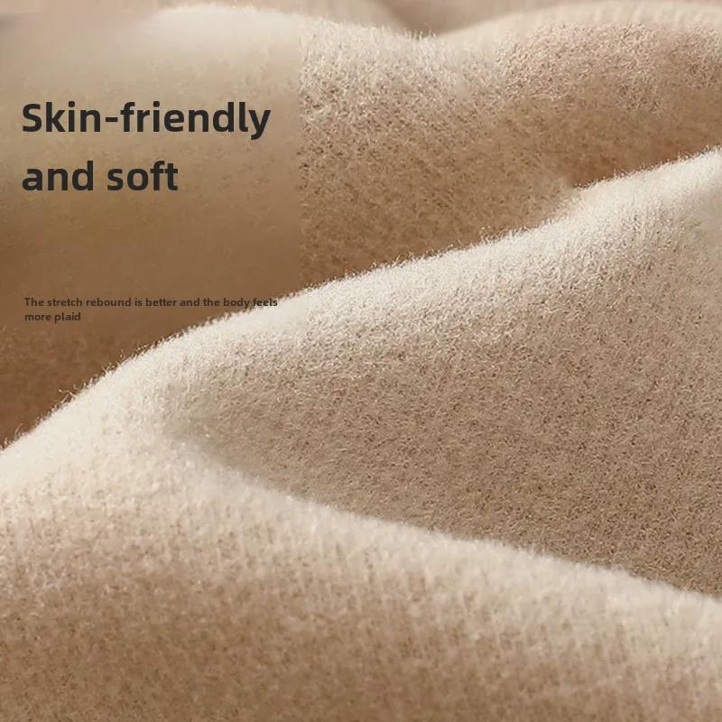 Мужской комплект термобелья из немецкого бархата — утепленный для осени/зимы с увлажняющей гиалуроновой кислотой, в комплект входит верх и низ.