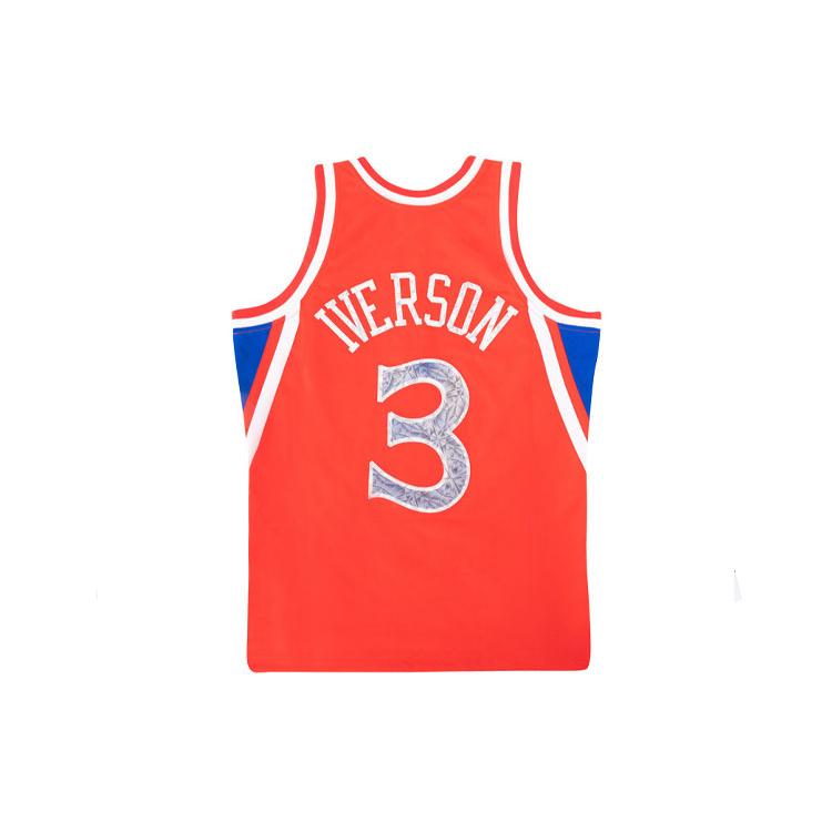 Mitchell & Ness Баскетбольная майка Мужская Красная SMJY1202-P7696AIVRED1