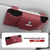 JVVO7 For BMW Car Sunglasses Holder Sun Visor Glasses Hanger Storage Clip E90 E60 E46 E39 F30 F10 E87 X3 X4 X5 X1 G30 G20