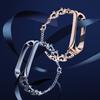 Strap for Mi Band 3 4 5 6 7 Stainless Steel Xiaomi Mi 6 5 4 3 Adjustable Watchband Bracelet Wrist Band Smartwatch Accessories for Woman Wife Daughter