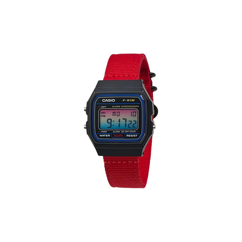 Casio Индивидуальные часы модифицированная серия красный зеркальный серебристый пластиковый корпус ретро маленькие квадратные часы водозащита для жизни A158WA-1 модифицированные A158WA-1
