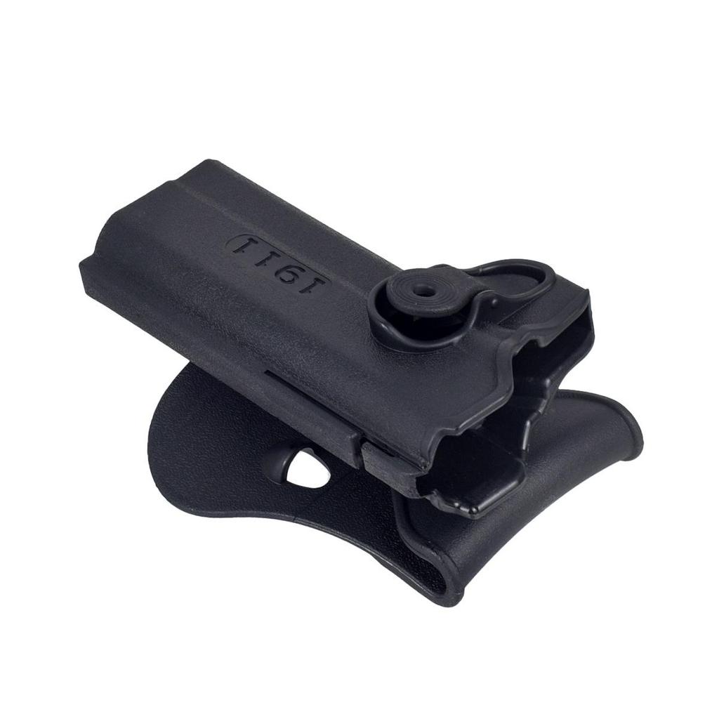 Тактический набор для быстрого извлечения 1911 с поясной кобурой, фонариком и резиновым тренировочным снаряжением