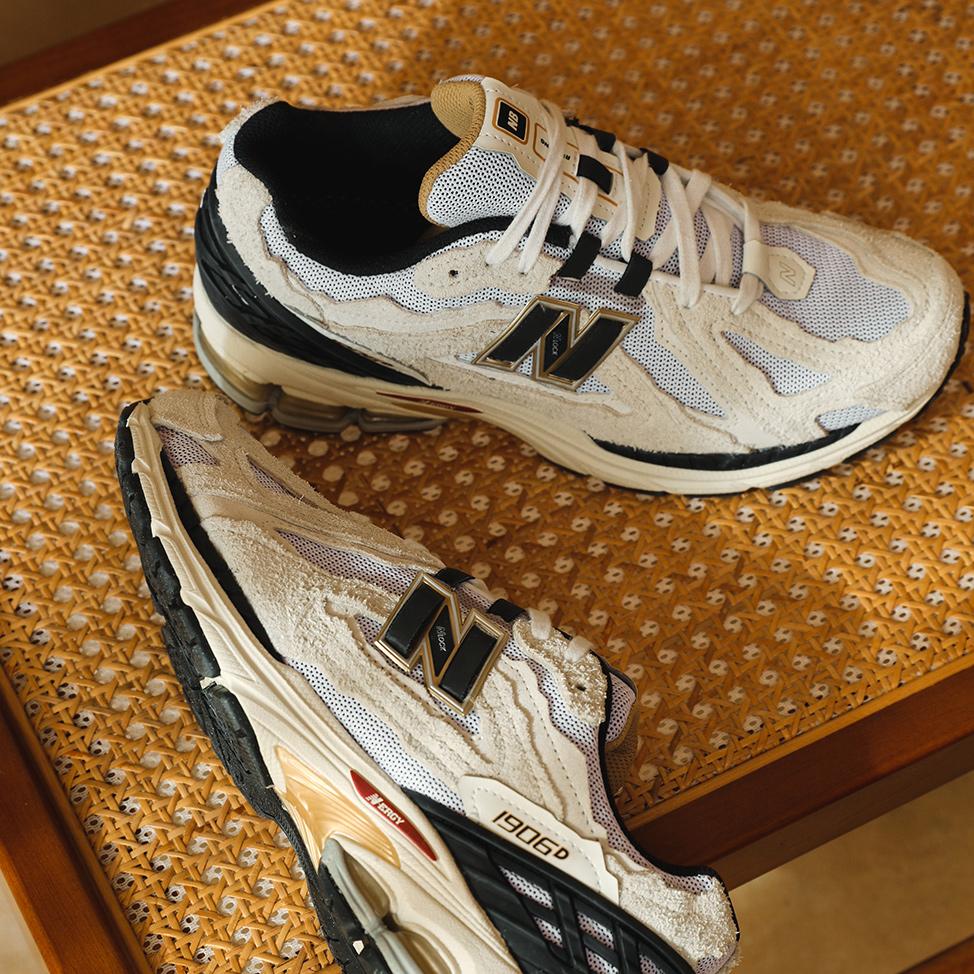 New Balance Nb 1906R Refined Future Tailored Gift Box Comfortable Fabric Leather Low Top Casual Running Shoes Unisex Sneaker White M1906DC(S-BOX)