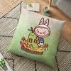 Наволочка Labubu The Monsters Pillowslip Cushion Plush 45x45CM Для мальчиков и девочек Мультфильм Аниме Kawaii Украшения Дети День рождения Милые подарки