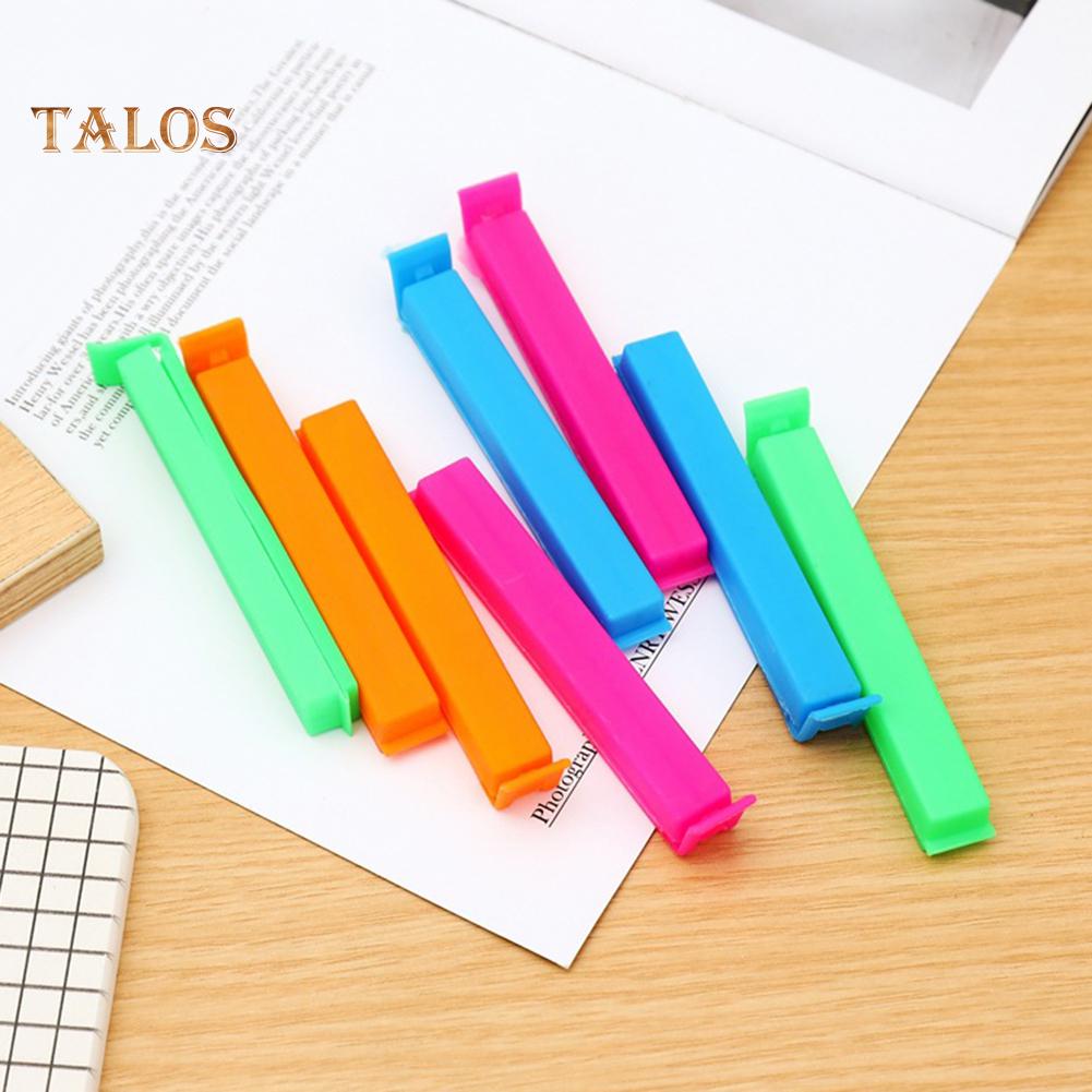 Многоразовые пакеты для банок на кухне для хранения закусок Уплотнитель для запечатывания пакетов с зажимом для запечатывания Пластиковый инструмент