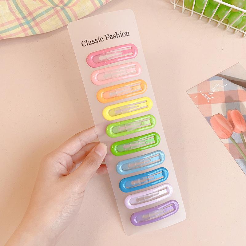 Модная заколка для волос Y2K Star: Милая боковая челка в стиле миллениалов и знаменитостей, японский и корейский стиль