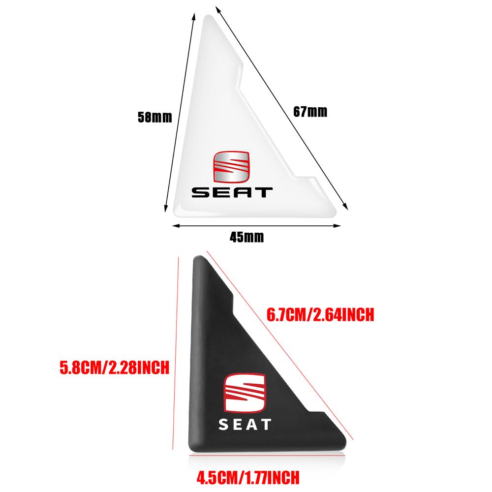 Car Door Edge Corner Protector Anti-collision Scratch Cover for SEAT Leon 5F Ibiza 5 6 MII Altea Toledo 3 Cordoba Cupra FR Ateca