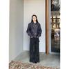 Unisex Oversized Distressed Denim Jacket With Snap Button Fall Casual Streetwear