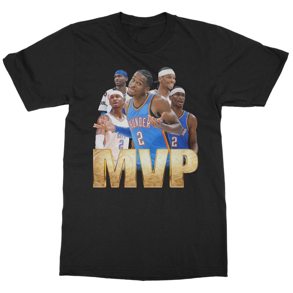 Gilgeous-Alexa<wbr/>nder MVP Collage - OKC Fans Tribute Unisex T-Shirt