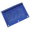3 Holes Pencil Case Zipper Transparent Loose-Leaf Binder Oxford Cloth School Stationery File Storage Bag Office Supplies
