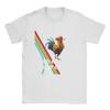 Mens Don Shoot Game Arc Raiders Chicken Meme  T Shirt Pure Cotton Clothes Funny Short Sleeve Round Neck Tees Gift Idea TShirt