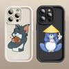 Чехол E-15 Том и Джерри для iPhone 15 14 13 12 8 Plus Samsung S24 S23 Ultra A04S A05S Huawei P40 P50 P60 Nova 11 Pro Max OPPO A17K Reno 10
