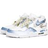 Nike Flight Legacy Vintage Basketball Shoes Unisex Mid Top Blue BQ4212-101(Team204--BOX)