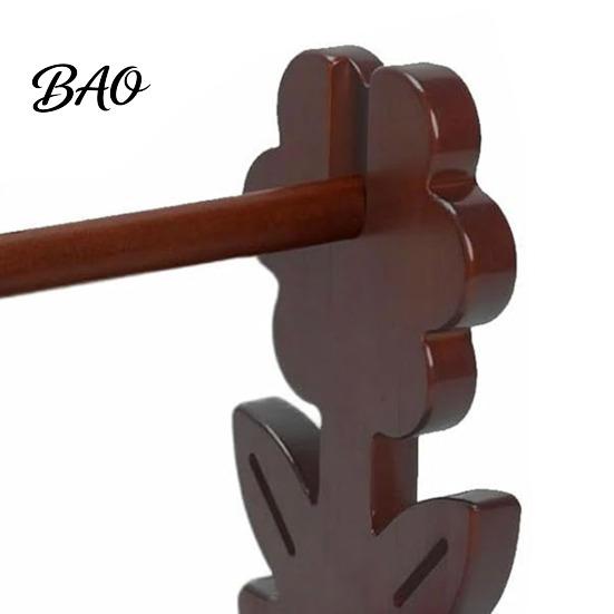 Wool Thread Holder Rotatable Wooden Yarn Rack, Easy Assembly Ball Dispenser, Fiber Art Supplies Smooth Rotation Spool Stand for Embroidery Crafting